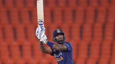 India batsman Suryakumar Yadav. (REUTERS) India batsman Suryakumar Yadav. (REUTERS)