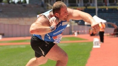 Olympics: Georgian shot putter Benik Abramyan provisionally banned after failing doping test (TWITTER/FILE)
