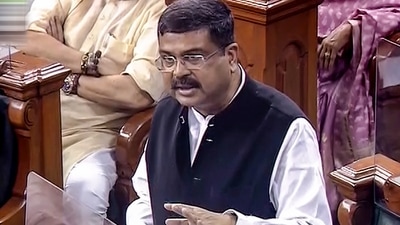 UGC has declared 24 institutes as fake universities: Dharmendra Pradhan (LSTV/PTI Photo) (PTI)