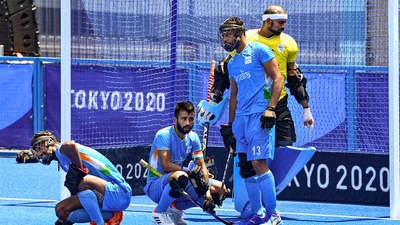 India lose to Belgium 2-5 in Men's Hockey sem-final at Tokyo Olympics 2020 (PTI)