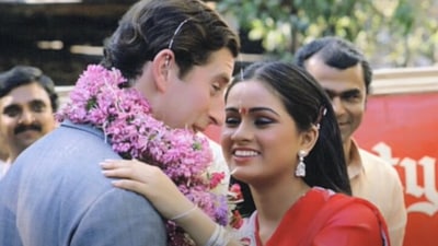 Padmini Kolhapure once kissed Prince Charles. (YouTube/Lehren)