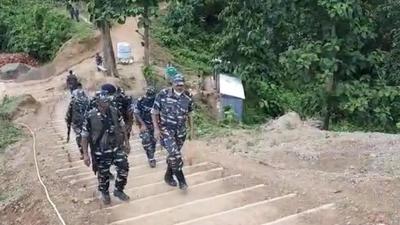 After the firing between Assam and Mizoram police on July 26, the border areas in both the states are tense. (HT Photo)