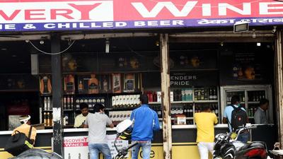 The Gururgam excise department advertised in June for auction of liquor in 142 zones, following which tenders were floated and liquor vends were allotted, excise officials said, adding that there are two liquor vends in each zone. (Vipin Kumar/HT PHOTO) The Gururgam excise department advertised in June for auction of liquor in 142 zones, following which tenders were floated and liquor vends were allotted, excise officials said, adding that there are two liquor vends in each zone. (Vipin Kumar/HT PHOTO)
