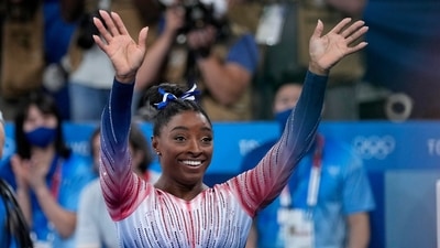 Tokyo 2020: USA's Simone Biles wins balance beam bronze in return. (AP)