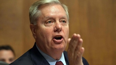 After being notified of his positive test, Lindsey Graham said he would quarantine for 10 days. (AFP File Photo) After being notified of his positive test, Lindsey Graham said he would quarantine for 10 days. (AFP File Photo)