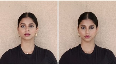 Suhana Khan shared a collage of her pictures on Instagram. Suhana Khan shared a collage of her pictures on Instagram.