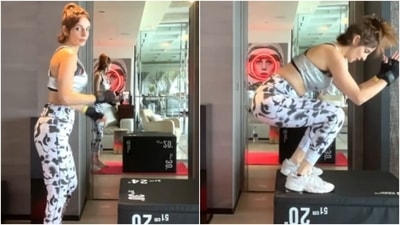 Sussanne Khan sweats it out in new fitness video, Disha Patani and Malaika Arora are impressed (Instagram/@suzkr) Sussanne Khan sweats it out in new fitness video, Disha Patani and Malaika Arora are impressed (Instagram/@suzkr)