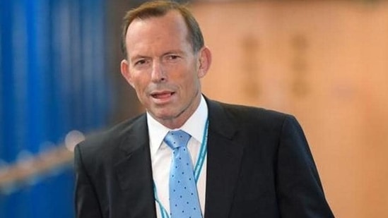 Australia's former prime minister Tony Abbott’s discussions with Indian interlocutors will focus on the India-Australia comprehensive economic cooperation agreement. (File photo) Australia's former prime minister Tony Abbott’s discussions with Indian interlocutors will focus on the India-Australia comprehensive economic cooperation agreement. (File photo)