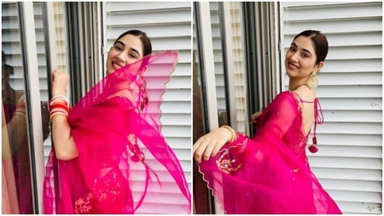 Disha Parmar shared pictures on Instagram.