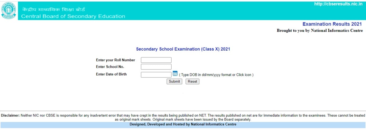 CBSE 10th Result 2021 declared, direct link to check CBSE class 10 scores