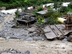 Cloudbursts frequently ravaged large parts of the hills in recent months and led to loss of lives and properties. (File photo) Cloudbursts frequently ravaged large parts of the hills in recent months and led to loss of lives and properties. (File photo)