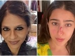 Saba Ali Khan is Sara Ali Khan's aunt. Saba Ali Khan is Sara Ali Khan's aunt.