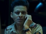 Manoj Bajpayee in a still from his upcoming film Dial 100. Manoj Bajpayee in a still from his upcoming film Dial 100.