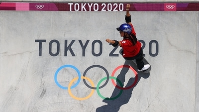 Tokyo 2020 Olympics - Skateboarding - Women's Park - Final - Ariake Urban Sports Park - Tokyo, Japan - August 4, 2021. Sakura Yosozumi of Japan in action REUTERS/Lisi Niesner (REUTERS)