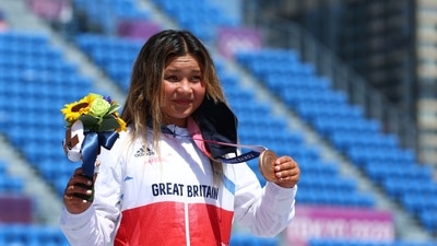 Tokyo 2020: Horror plunge made me stronger: Record-breaking Olympian Sky Brown, 13. (REUTERS)