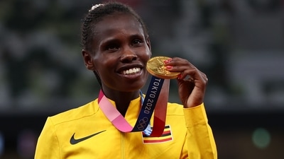 Olympics: Peruth Chemutai secures steeplechase gold for Uganda (REUTERS)