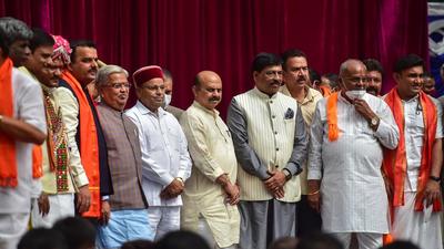 “Our leaders have taken a decision that those who are seniors and experienced will be absorbed for party work,” Basavaraj Bommai said.. (PTI) “Our leaders have taken a decision that those who are seniors and experienced will be absorbed for party work,” Basavaraj Bommai said.. (PTI)