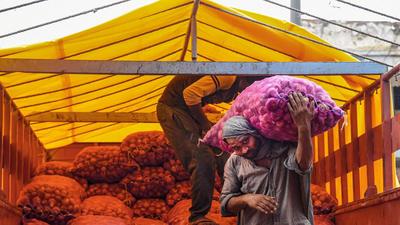 Onion prices had doubled in October 2020, a result of unseasonal rainfall during March and April that year, shriveling crops. (PTI)