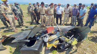 On Tuesday, the rescue crew recovered the wreckage of the chopper along with some pilot gear. (PTI)