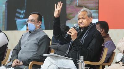 Ajay Maken on Friday said a few ministers have expressed willingness to quit the Ashok Gehlot government to work for the organisation in Rajasthan. (HT photo) Ajay Maken on Friday said a few ministers have expressed willingness to quit the Ashok Gehlot government to work for the organisation in Rajasthan. (HT photo)