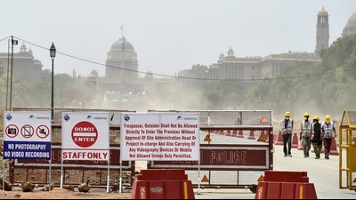 The minister said the Central Vista Avenue was to be completed by November 2021 while the new parliament building will be completed in October next year. (Arvind Yadav/HT PHOTO/File/Representative) The minister said the Central Vista Avenue was to be completed by November 2021 while the new parliament building will be completed in October next year. (Arvind Yadav/HT PHOTO/File/Representative)