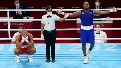 Olympics: Cuba master Britain again for Tokyo boxing gold (AP) Olympics: Cuba master Britain again for Tokyo boxing gold (AP)