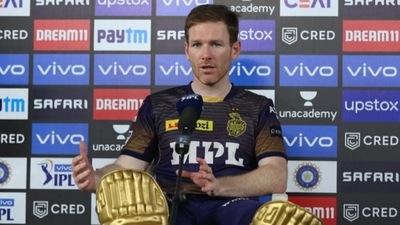 KKR captain Eoin Morgan (IPL/BCCI)