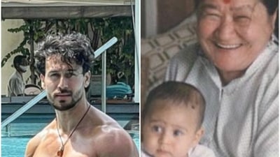 Tiger Shroff's grandmother is of Mongolian-Chinese origin, from Turkmenistan. Tiger Shroff's grandmother is of Mongolian-Chinese origin, from Turkmenistan.