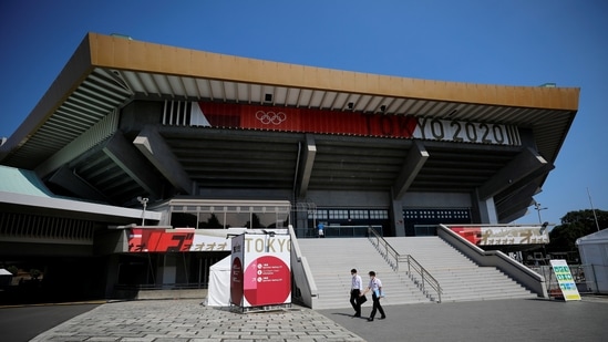 General view of Nippon Budokan arena, the venue of the judo and karate competitions for the Tokyo 2020 Olympic Games, in Tokyo, Japan, July 19, 2021. REUTERS/Issei Kato(REUTERS)