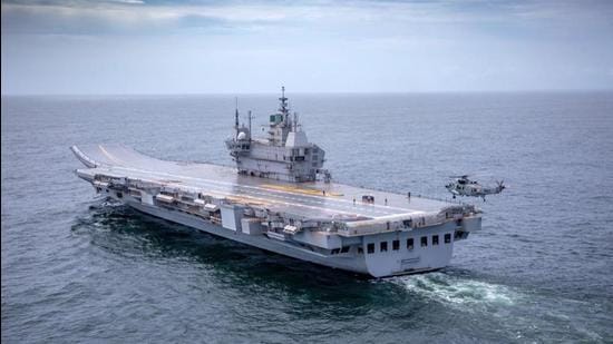 The indigenously built aircraft carrier has been named after INS Vikrant, operated by the Indian Navy from 1961 to 1997 (Photo Courtesy- Indian Navy)