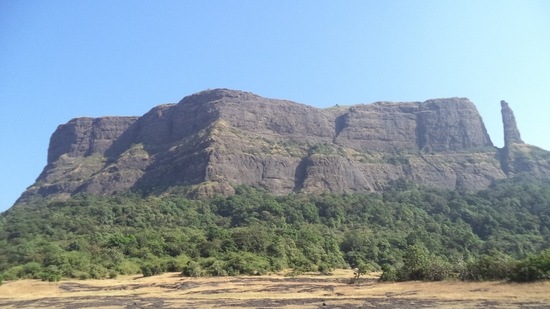Police said Ruchika Seth from Delhi slipped and fell into a gorge while coming down from Jivadhan Fort (Photo courtesy: Ccmarathe/WikiCommons)
