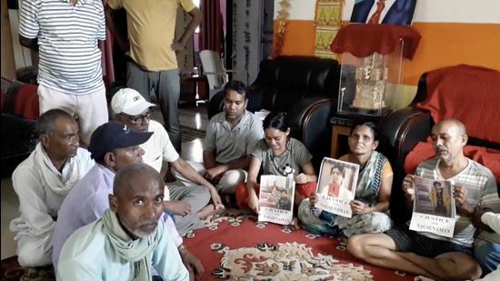 Family members of Aman Nagsen who was found dead at Tianjin Foreign Studies University mourn in Gaya, India. (ANI) Family members of Aman Nagsen who was found dead at Tianjin Foreign Studies University mourn in Gaya, India. (ANI)