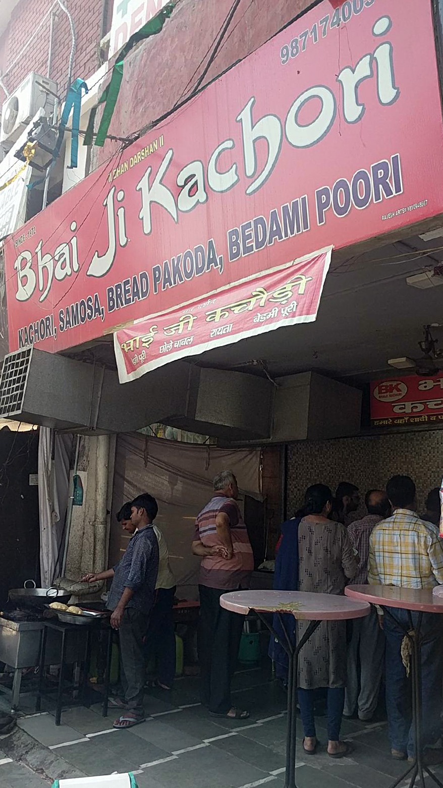 Bhai Ji Kachori in Ashok Vihar is another popular hangout for monsoon breakfast items. (Photo: Facebook) Bhai Ji Kachori in Ashok Vihar is another popular hangout for monsoon breakfast items. (Photo: Facebook)