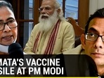 Mamata's vaccine missile at PM Modi Mamata's vaccine missile at PM Modi