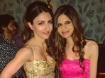 Saba Ali Khan and Soha Ali Khan are daughters of veteran actor Sharmila Tagore. Saba Ali Khan and Soha Ali Khan are daughters of veteran actor Sharmila Tagore.