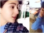 Sara Ali Khan at Vaishno Devi. Sara Ali Khan at Vaishno Devi.