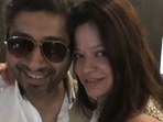 Arzoo Govitrikar with her estranged husband Siddharth Sabharwal. Arzoo Govitrikar with her estranged husband Siddharth Sabharwal.