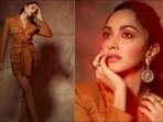 Kiara Advani sizzles in  <span class='webrupee'>₹</span>28k camel colour co-ord set for Shershaah promotions