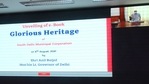 The e-book, which has photographs along with a small description and history of the site, was launched by lieutenant-governor Anil Baijal via video conferencing on Thursday.(Twitter/@OfficialSdmc) The e-book, which has photographs along with a small description and history of the site, was launched by lieutenant-governor Anil Baijal via video conferencing on Thursday.(Twitter/@OfficialSdmc)