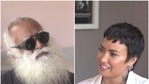Demi Lovato spoke with Sadhguru. Demi Lovato spoke with Sadhguru.