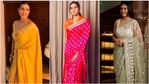 If you are a fan of Kajol then you must be knowing that the 'Dilwale Dulhania Le Jayenge' actor loves sarees. From Banarasi to silk sarees, Kajol has worn it all. As the actor turns 47, here are a few sarees from her wardrobe that every Indian girl wants in their wardrobe. If you are a fan of Kajol then you must be knowing that the 'Dilwale Dulhania Le Jayenge' actor loves sarees. From Banarasi to silk sarees, Kajol has worn it all. As the actor turns 47, here are a few sarees from her wardrobe that every Indian girl wants in their wardrobe.