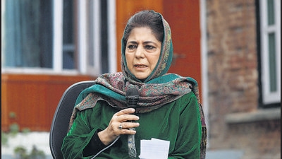 PDP chief Mehbooba Mufti. (HT archive)