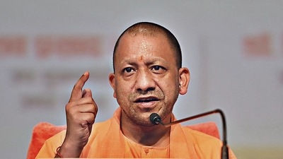 Adityanath, who is spending the night at Uttar Pradesh's Gorakhnath temple would leave for Ayodhya by a helicopter on Thursday noon, officials said. (File Photo / HT) Adityanath, who is spending the night at Uttar Pradesh's Gorakhnath temple would leave for Ayodhya by a helicopter on Thursday noon, officials said. (File Photo / HT)