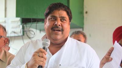 JJP’s national president Ajay Chautala along with his younger son Digvijay Chautala were present on the occasion. (HT FILE)