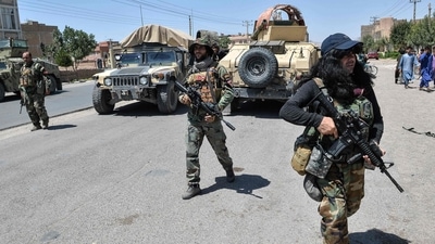 Afghan National Security Forces (ANSF) are reported to have pushed back the Taliban fighters in some areas in the last 24 hours. (AFP) Afghan National Security Forces (ANSF) are reported to have pushed back the Taliban fighters in some areas in the last 24 hours. (AFP)