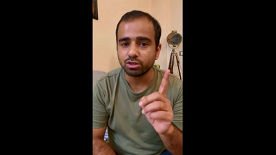 The image of comedian Gaurav Kapoor is taken from the video where he talks about sushi. (Instagram/@gauravkpoor)