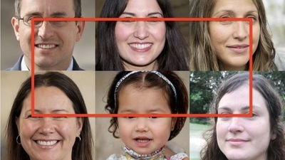 The network is using machine learning framework to create realistic-looking images of people who don’t exist. (CIR)
