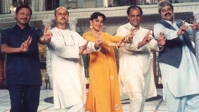 Anupam Kher starred in 1994 film Hum Aapke Hain Koun..! Anupam Kher starred in 1994 film Hum Aapke Hain Koun..!