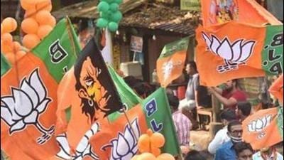 The Aashirwad Yatra will pass through Manglaur, Roorkee, Bhagwanpur, Mohand, Dath Kali Mandir and reach the BJP state office in Dehradun. It will conclude in Almora district. (PTI PHOTO.) The Aashirwad Yatra will pass through Manglaur, Roorkee, Bhagwanpur, Mohand, Dath Kali Mandir and reach the BJP state office in Dehradun. It will conclude in Almora district. (PTI PHOTO.)