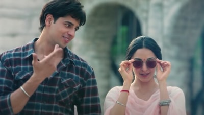 Kiara Advani and Sidharth Malhotra in Shershaah. Kiara Advani and Sidharth Malhotra in Shershaah.